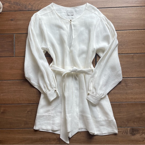 Le Kasha Linen Mini Dress - Picture 4 of 9